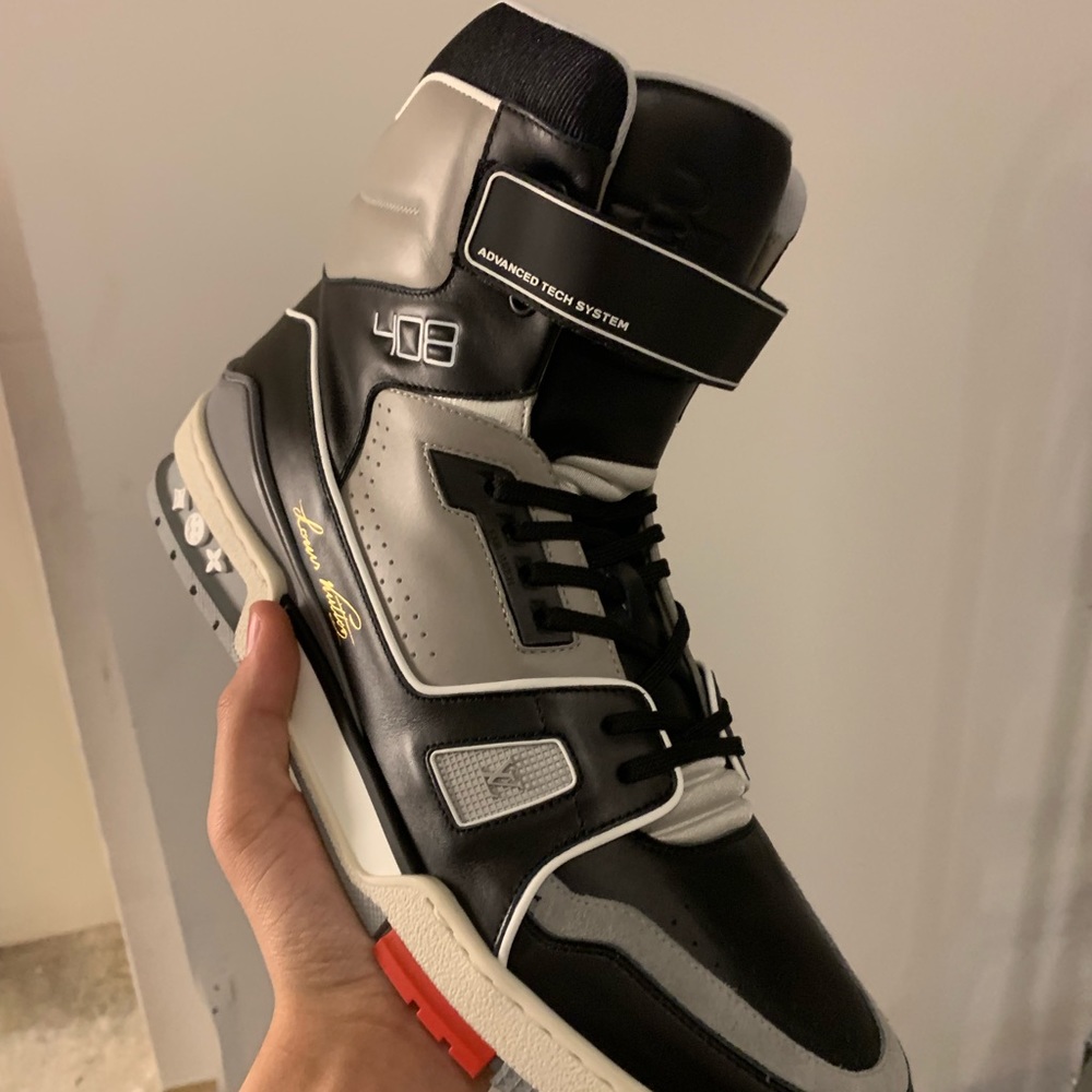 Louis Vuitton X Virgil Abloh SS19 High-Top Trainer